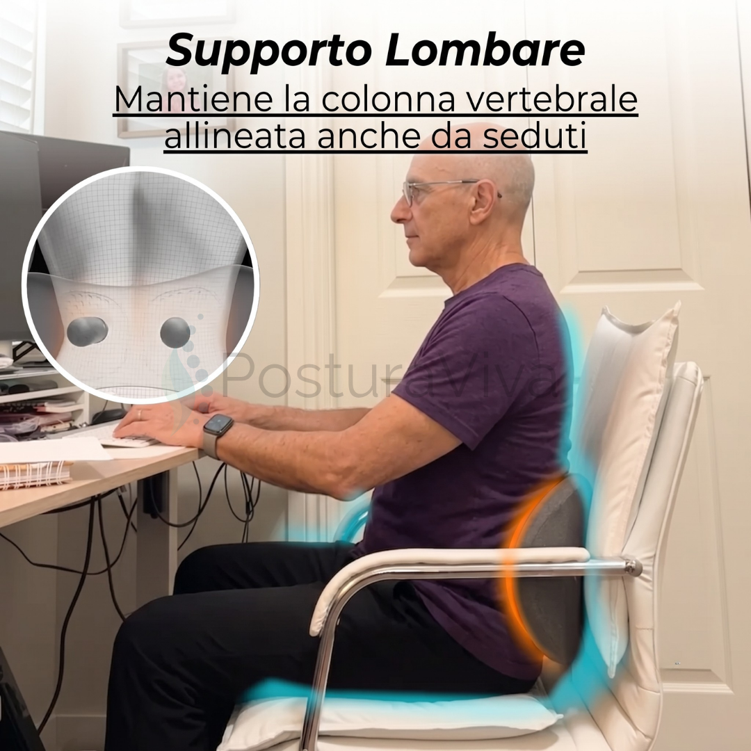 Sollievo da Sciatica e Mal di Schiena in 15 Minuti al Giorno: Massaggiatore ErgoSpine™