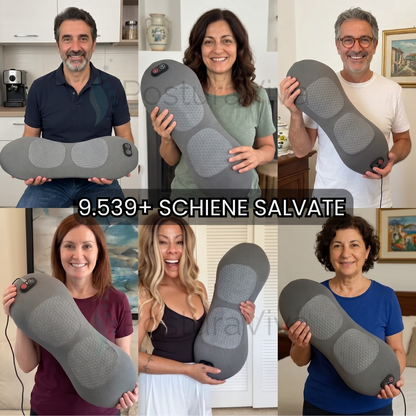 Sollievo da Sciatica e Mal di Schiena in 15 Minuti al Giorno: Massaggiatore ErgoSpine™