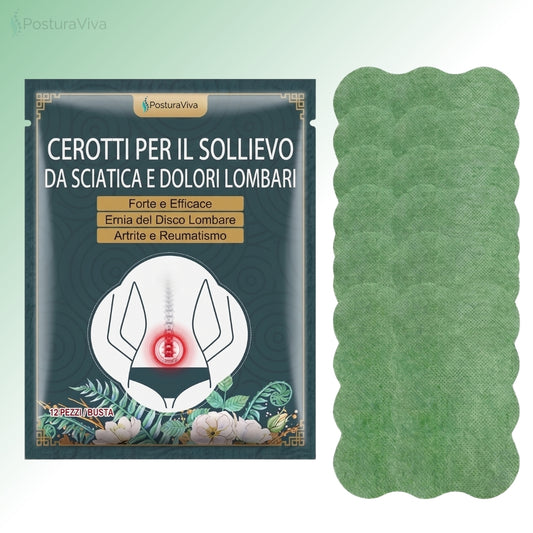 IN REGALO: Cerotti Termo-Terapeutici Anti-Dolorifici Naturali
