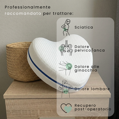 Cuscino Ortopedico notte per Sciatalgia ErgoLeg™