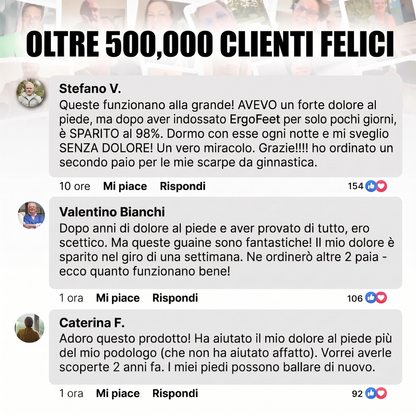 ErgoFeet™ - Tutore Ergonomico per Fascite e Talloni
