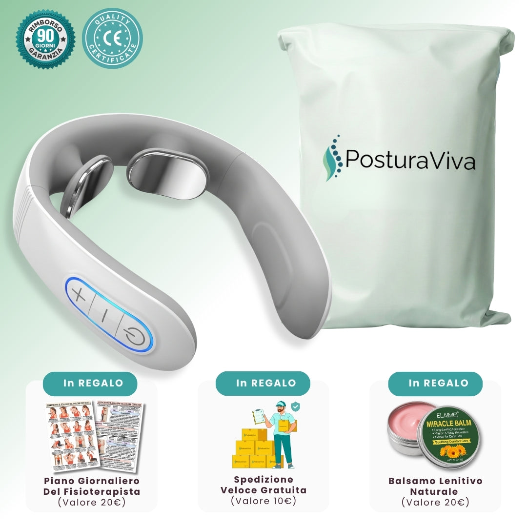 ErgoCervical Pro™ Allevia il Dolore Cervicale e Riduce la Tensione Muscolare