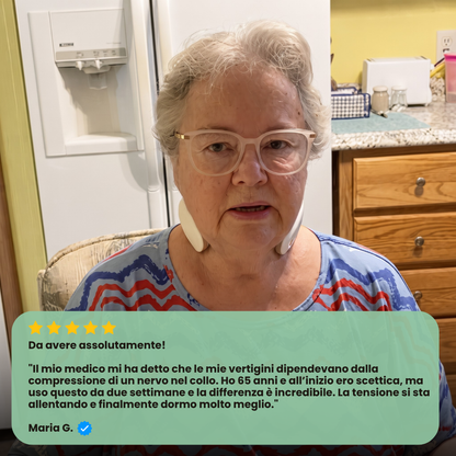 ErgoCervical Pro™ Allevia il Dolore Cervicale e Riduce la Tensione Muscolare