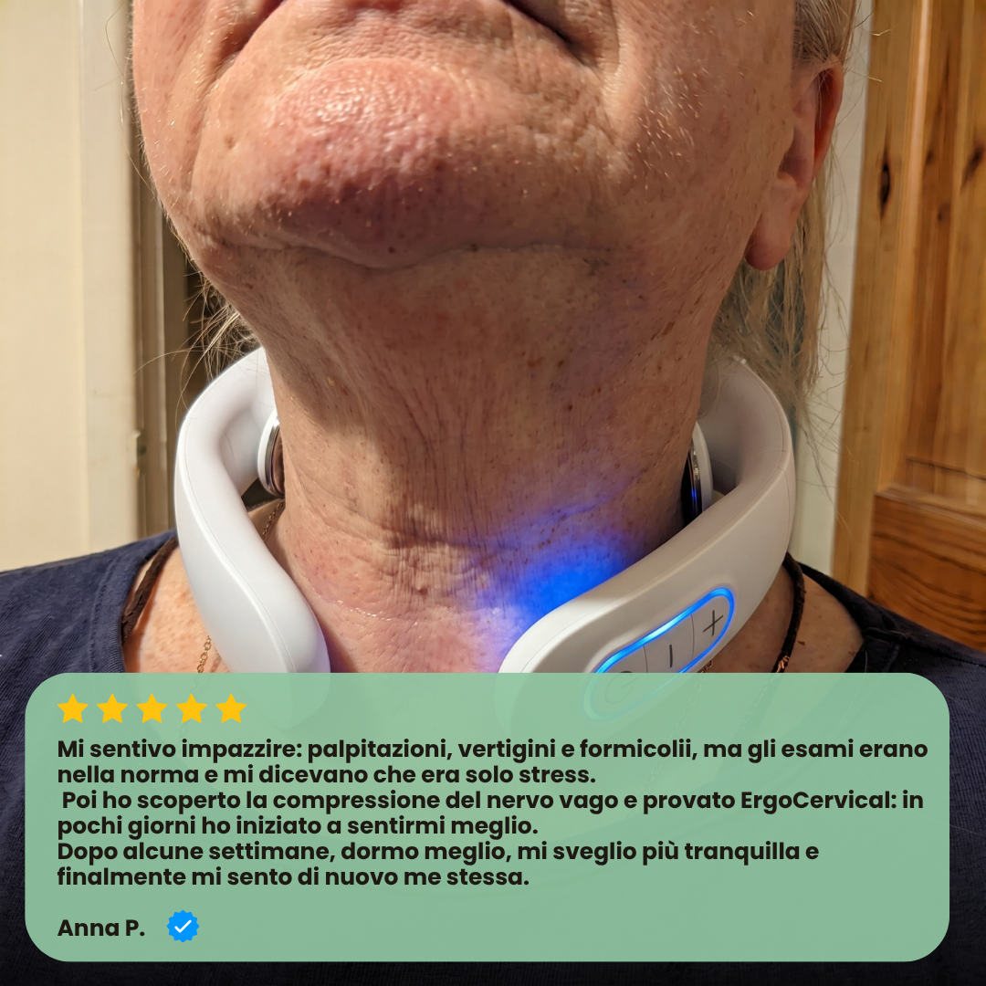 ErgoCervical Pro™ Allevia il Dolore Cervicale e Riduce la Tensione Muscolare
