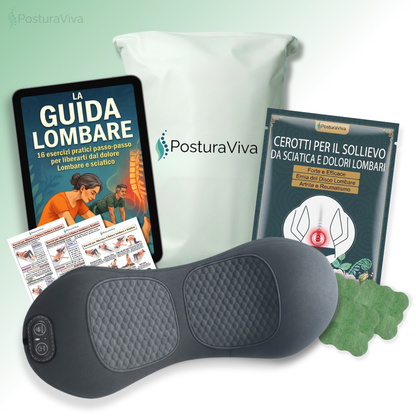 Sollievo da Sciatica e Mal di Schiena in 15 Minuti al Giorno: Massaggiatore ErgoSpine™